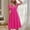 *Hot Pink, variant on ClodeEU Women's Short Sleeve V Neck Wrap Dress,Summer Casual Floral Vacation Midi Dress Flowy Tiered Beach Dresses Army Green,Womens Plus XL