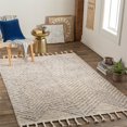 thumbnail image 2 of Surya Khemisset KMS-2303 30x48" Rectangle Global Cotton Rug in Gray/Cream, 2 of 8