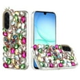 thumbnail image 2 of XPM for Samsung Galaxy A17 5G Phone Case, Bling Crystal 3D Full Diamonds Luxury Sparkle Rhinestone Hybrid Protective Cover for Galaxy A17 (Colorful Heart), 2 of 12