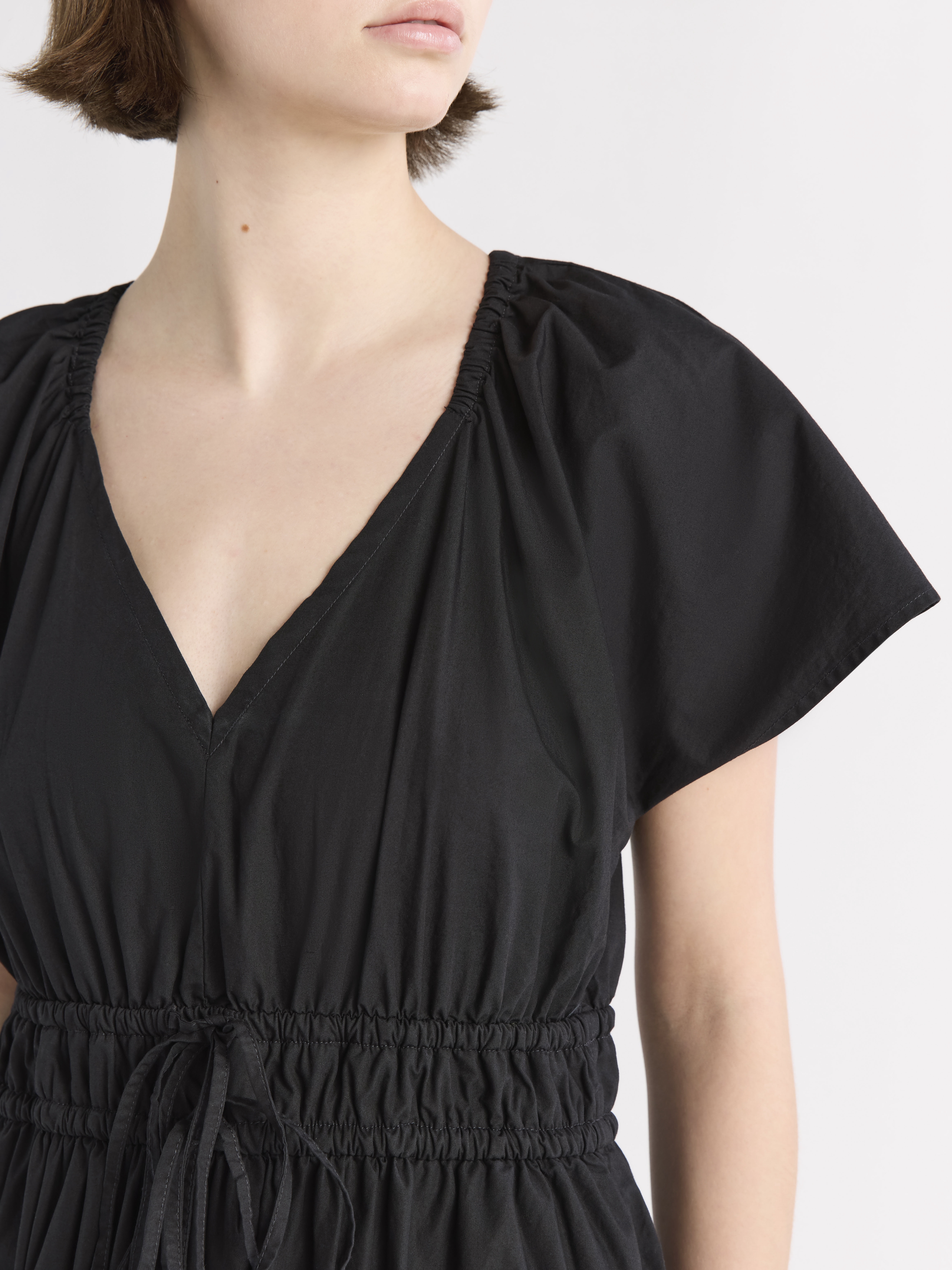 Free Assembly Women's and Women's Plus Tiered Cotton Maxi Dress, Sizes XS-4X