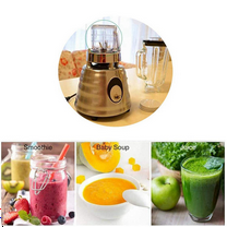 for Blender Replacement Parts, 4937 Mini Osterizer Jar Accessory, Cup Plastic Jars with Lids (3 Pack)