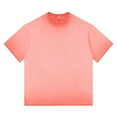 thumbnail image 4 of Men's Heavy Cotton Crew Neck Tee - Men's Vintage Washed Athletic Tees, 4 of 9