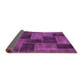 thumbnail image 2 of Ahgly Company Indoor Rectangle Patchwork Purple Transitional Area Rugs, 5' x 8', 2 of 4