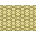 thumbnail image 1 of Ahgly Company Machine Washable Indoor Rectangle Transitional Sun Yellow Area Rugs, 3' x 5', 1 of 7