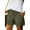 Army Green, variant on Aloohaidyvio Womens Pants,Womens Plus Size Comfy Drawstring Casual Elastic Waist Pocket Loose Shorts Pants