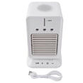 thumbnail image 2 of Portable Air Conditioner, Oscillating Spray Humidifier Desktop Water Cooled Fan 3 Levels  for Office, 2 of 7