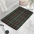 thumbnail image 3 of Green and Red Checkerboard Checkered Flannel Non Slip Door Rugs,Washable Door Mats Indoor,Decorative Door Mats,Dirt-Resistant and Absorbent Doormat for Entrance,Bedroom,Kitchen,Bathroom,23.5"x16", 3 of 5