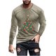 thumbnail image 2 of Blusas y camisas de manga larga y cuello redondo para hombre, camisetas casuales con estampado de moda y cuello redondo, blusas de licra de manga corta para hombre., 2 of 5