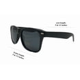 thumbnail image 6 of CIRCLE- 6 Mens Solid Black Sunglasses Unisex Glasses Wayfare Style Retro Black Sunglass, 6 of 6