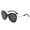 Black grey, variant on New Metal Sunglasses Polygon Fashion Popular Women Men Shades Big Frame Sun Glasses Gradient Sunglasses Travel Protection Eyewear