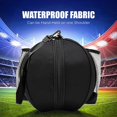 thumbnail image 5 of Bolsas de baloncesto, bolsas de hombro de fútbol, bolsas de hombro portátiles con bolsillo, práctica bolsa de almacenamiento para baloncesto, voleibol, accesorios deportivos, grande, 5 of 5