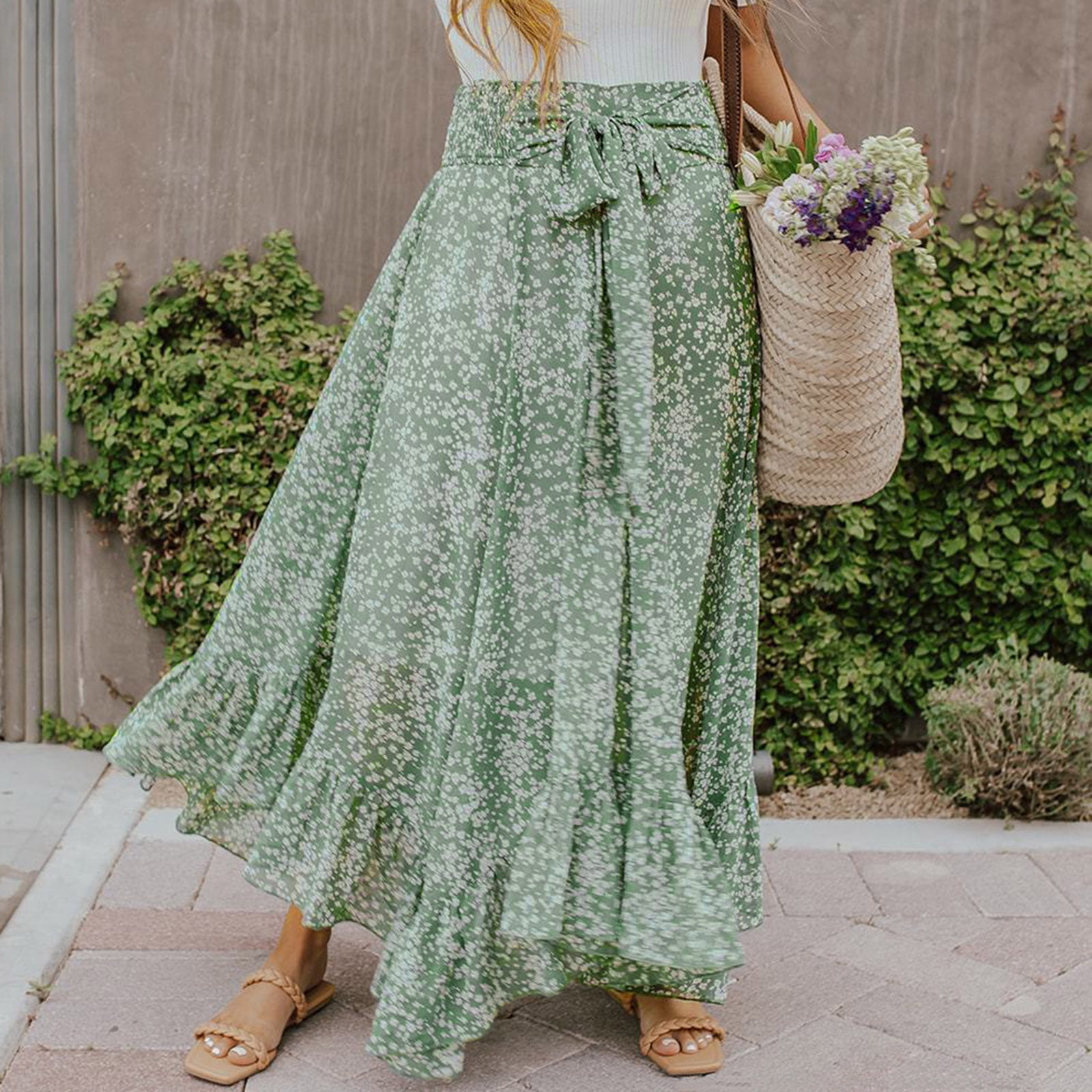Green skirt big clearance w