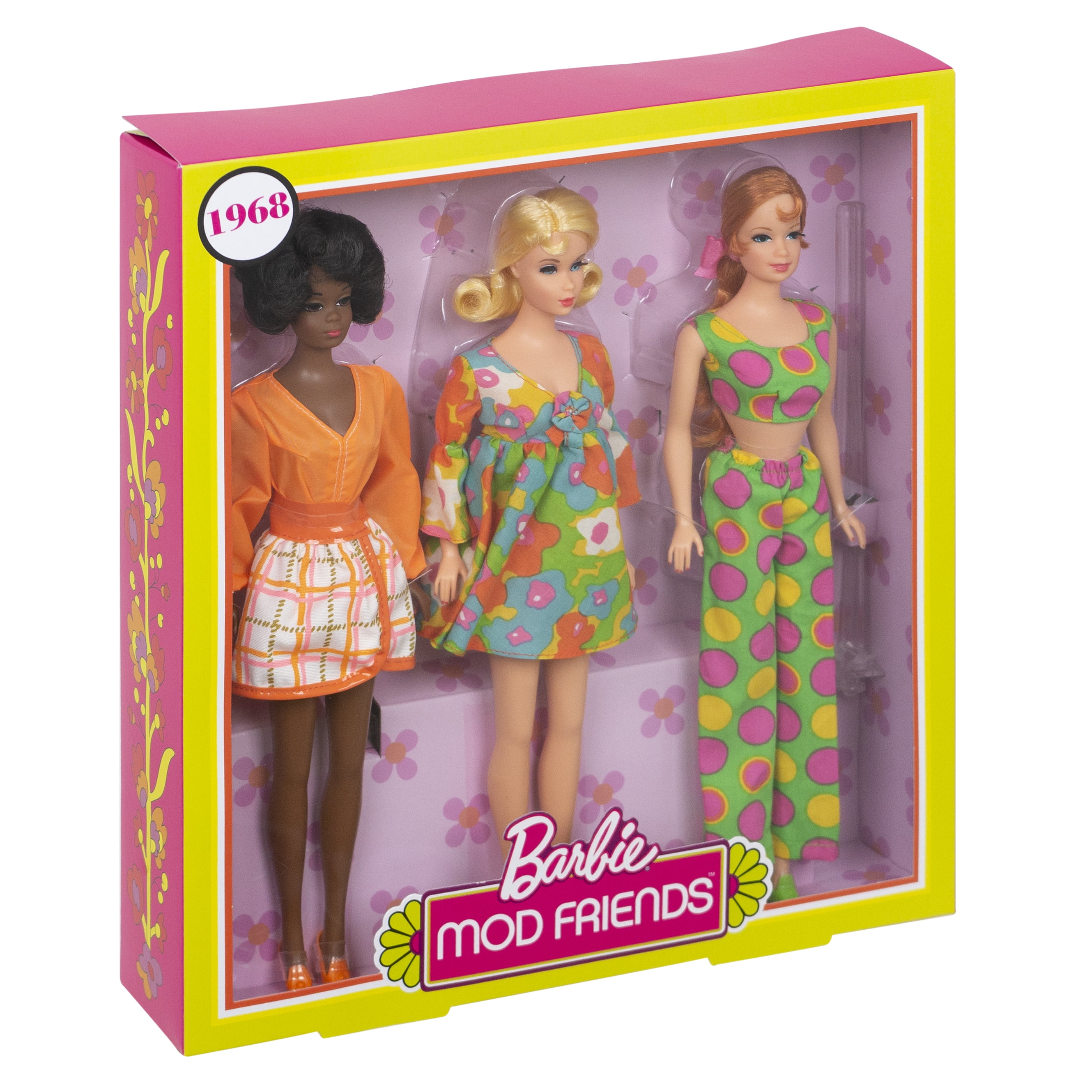 barbie mod friends 3 doll giftset