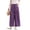 Z47 Purple, variant on Mifsaly Wide Leg Summer Pants for Women High Waisted Palazzo Trousers with Pockets Lightweight Loose Relaxed Fit Casual Work Beach Wear Clothes White,XL