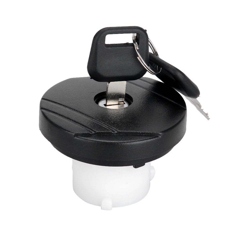 Tebru Locking Fuel Cap Petrol Diesel Tank Cap with 2 Keys Fit For FORD