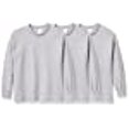 thumbnail image 3 of Hanes Boys ComfortSoft Long Sleeve Tee Value 3-Pack, L, Light Steel, 3 of 10