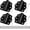 Black, variant on 4 Pack Self Closing Screen Door Hinge 2 3/4" Adjustable Heavy Duty Steel Spring Loaded Hinges Closer for Screen Cabinet Garage Storm Left and Right Door(White)
