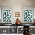 thumbnail image 3 of Kitchen Curtains 3PCS Set, 27.5x36 Inch Polyester Material, Hawaii Botanical Leaf and Floral Prints, Bring Tropical Elegance to Your Kitchen or Small Dining Area, 3 of 5