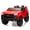 Red, variant on Kicctian 24V 2-Seater Ride-On Truck, Licensed Kids Electric Vehicle, 4-Season Suspension, 3 Speeds, Parent Remote Control, LED Lights, MP3 Player,Red