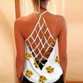 thumbnail image 2 of sususu Work Out Tank Tops for Women Sleeveless Athletic Tank Tops Open Back Undershirt Yoga Workout Casual Athletic Stretch Racerback Breathable Tee White M, 2 of 7