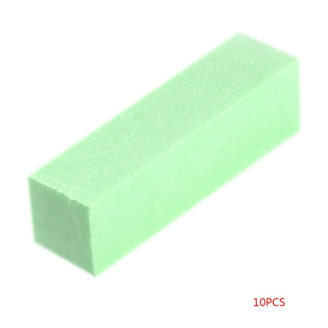 Dalazy 10Pcs/Set Sanding Sponge Nail Buffers Files Block Grinding Polishing Manicure Nail Art Tool