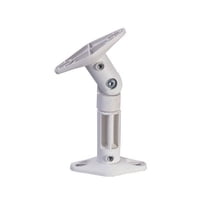 Monoprice Speaker Wall Mounting Bracket (Set of 2 pcs, Max 10Lbs) - White