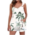 thumbnail image 4 of Camisola Tops para Mujeres Cuello en V Camisola sin Mangas Set de Pantalones de Bolsillo, Pantalones de Mujer Casual, 4 of 9