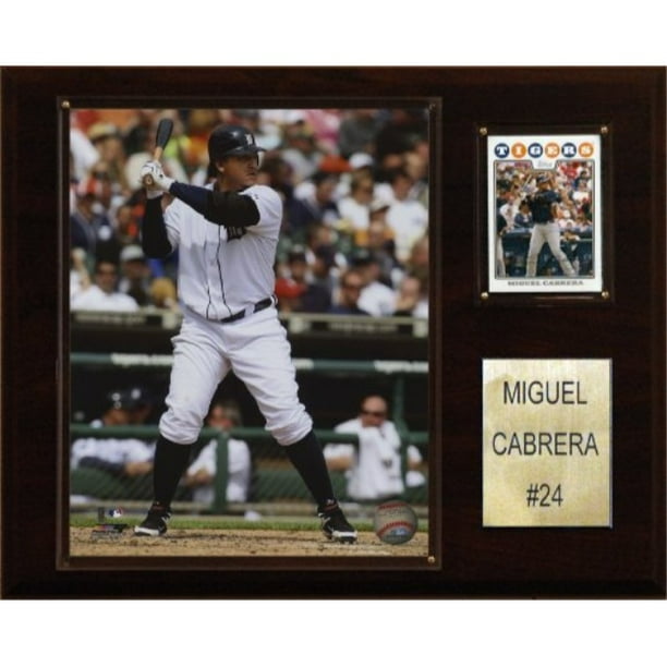 C & I Collectables 1215MIGCAB MLB Miguel Cabrera Detroit Tigers Player Plaque