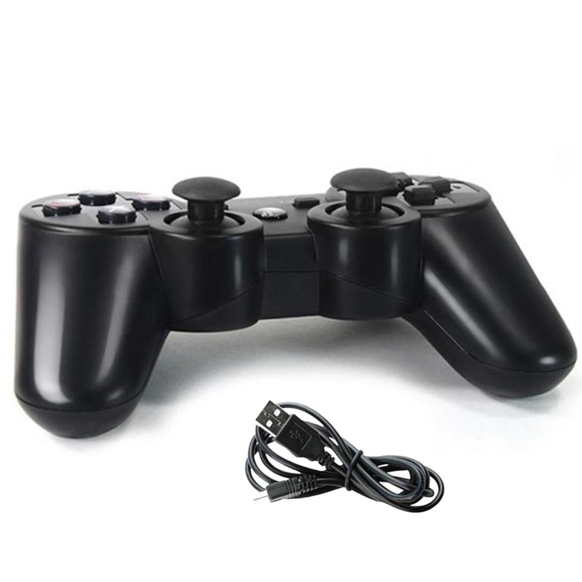 Absorberen eten Tegen For PS3 Sony Black Wireless Dualshock 3 Controller FREE FAST SHIPPING -  Walmart.com