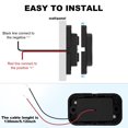 thumbnail image 4 of maskred Plastic Automobile Charger Socket Portable Detachable Dual USB Dustproof Universal High Conductivity RV ATV Power Outlet, 4 of 8