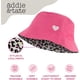 thumbnail image 5 of Sombrero de Pescador Addie y Tate Reversible Rosa Unisex para Niños 3 a 6 años, 5 of 6