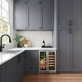 thumbnail image 5 of Edgestar Cwb1761fd 24" Wide 18 Bottle Capacity And 47 Can Capacity Wine And Beverage, 5 of 7