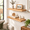 Artisan Natural-24 Inch | 2 Pack, variant on 55" Live Edge Floating Sh Solid Elm Wood Wall