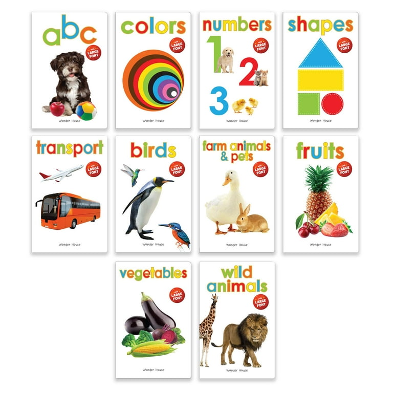 Big Board Books Colors, ABC, Numbers [Book]