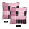 thumbnail image 4 of Multi-Size Linen Sofa Pillow Cover Invisible Zipper Open And Close Strong Use For Sofa Chair Garden Sofa Car Plaid Fall Camo Pink_4 20"X20", 4 of 8