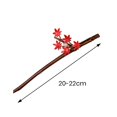 thumbnail image 6 of Eoperou Chinese Style Hair Stick Flower Faux Pearls Decor Hair Chopstick Handmade Wooden Hair Stick Head Accessories, 6 of 8