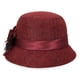 thumbnail image 4 of Sombrero de copa de lino para primavera y verano, sombrero de princesa con protección solar para mujer, sombrero grande con maceta para mujeres de mediana edad y mayores, 4 of 5
