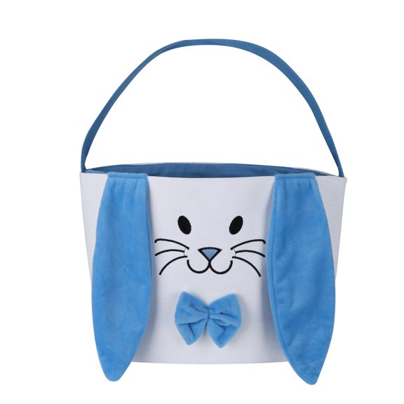 Giyblacko Easter Bunny Basket Bags Fabric Cotton Easter Baskets Easter Tote Bunny Bunny Bags Ear Bags Bunny Housekeeping & Organizers