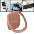 thumbnail image 2 of Soporte magnético para teléfono con anillo y imanes fuertes, ajustable para smartphones de coche. Rosa dorado, 2 of 7