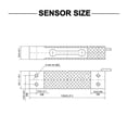 thumbnail image 6 of Load Sensor, High Precision Load Cell Precision Scale Instrument Force Sensors 2.5KG-50KG Load Cells Cantilever Beam Type Weighing Sensor ,Easy to Use, 6 of 6