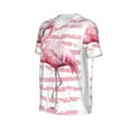 thumbnail image 2 of Balery Flamingo Baseball Jersey for Men Casual Button Down Shirts Short Sleeve Active Team Sports Uniform-4X-Large, 2 of 9