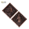 thumbnail image 3 of Resident Evil Village Replica House Crest Medallion Set, 3 of 8