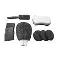 thumbnail image 2 of Kit de lavado de coche genérico de 9 piezas, herramientas de lavado de detalles automáticos, toallas, accesorios de detalles suaves, fáciles de usar Gris, 2 of 9