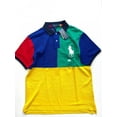 thumbnail image 1 of Polo Ralph Lauren Grand Poney Blanc Personnalisé Coupe Ajustée Haut Multicolore ( L ), 1 of 2