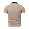 thumbnail image 5 of IhhxPro Men's Short Sleeve Collared Shirt with Button Detail Quick Dry Tee for Work or Casual Wear S-2XL, 5 of 5