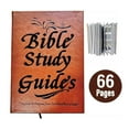 thumbnail image 3 of 66-Page Bible Study Guide, Bible Study Notebook, Daily Devotional Journal, With PU Leather Cover, Daily Scripture Quotes, Strengthens Faith， Prayer Reflections, Christian Gift., 3 of 7