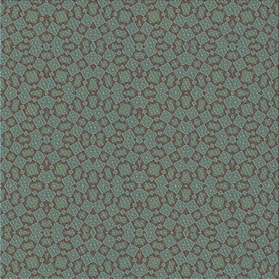 Ahgly Company Machine Washable Indoor Square Transitional Purple Area Rugs, 6' Square