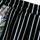 thumbnail image 5 of Pantalones de Piernas Anchas de las Mujeres Impresión Floral de Algodón Lino Suelto Casual de Cintura Alta Pantalones Largos Cónicos para Primavera Verano, 5 of 6