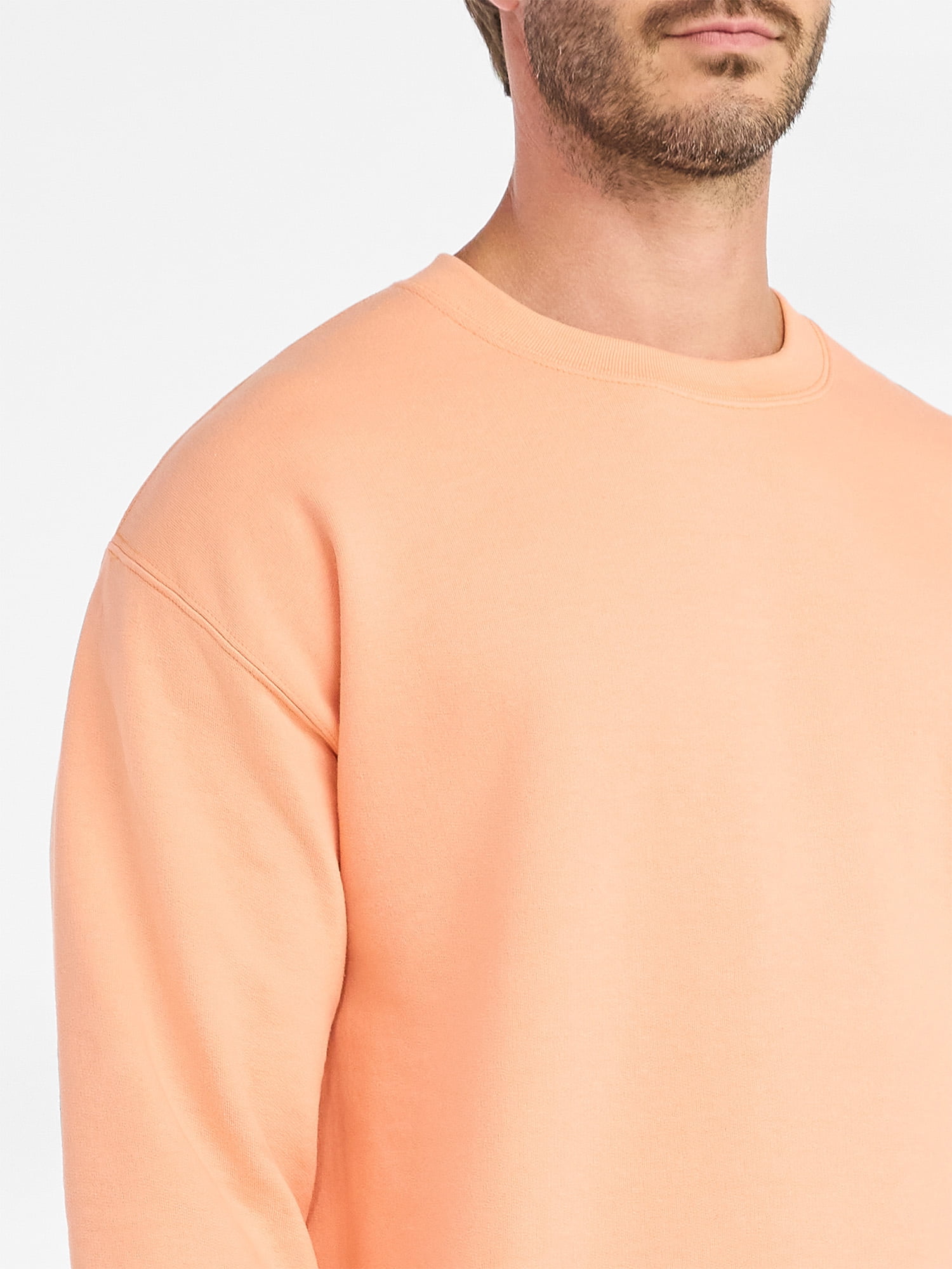 Athletic Works Fleece Crewneck Sweatshirt, Mens & Big & Tall Sizes XS-4XLT