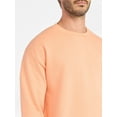 thumbnail image 4 of Athletic Works Men's and Big & Tall Men's Fleece Crewneck Sweatshirt, Sizes XS-5XLT, 4 of 6
